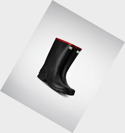 Botas de Agua Hunter Argyll Mujer Negras | 109AEDIRO