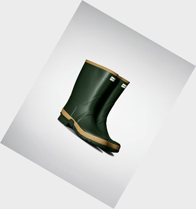 Botas de Agua Hunter Gardener Mujer Verde | 348TEVIKD