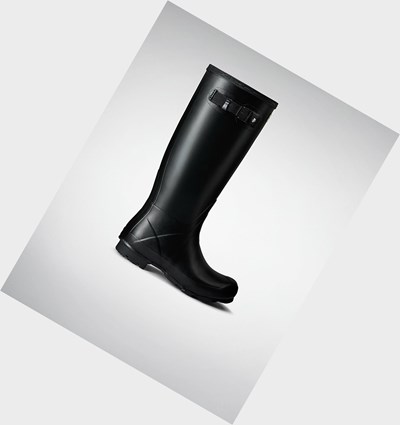 Botas de Agua Hunter Norris Field Mujer Negras | 609HYARKM