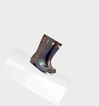 Botas de Agua Hunter Original Big Nebula Niños Verde | 032UBNXAR