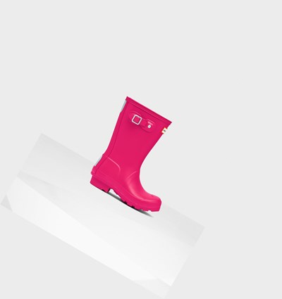Botas de Agua Hunter Original Big Niños Rosas Claro | 297LIPAOW