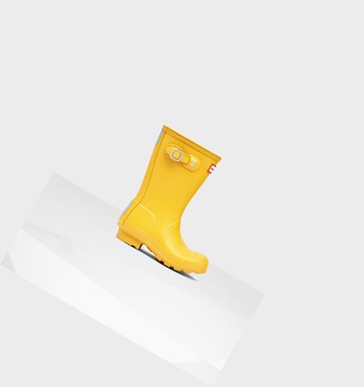 Botas de Agua Hunter Original Big Niños Amarillo | 825QLWZDA