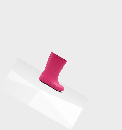 Botas de Agua Hunter Original First Classic Niños Rosas Claro | 039WYPJLK