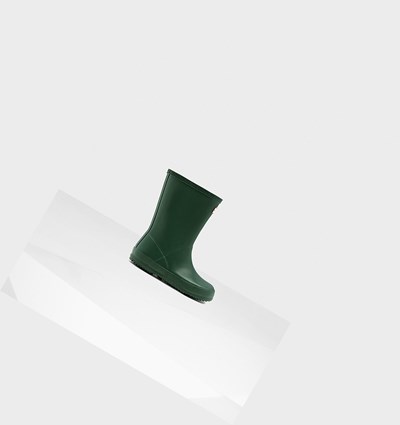 Botas de Agua Hunter Original First Classic Niños Verde | 426NYZQVG