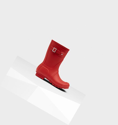 Botas de Agua Hunter Original Mujer Rojas | 194WLVBOR