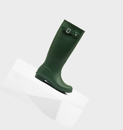 Botas de Agua Hunter Original Mujer Verde | 127FUCGRO