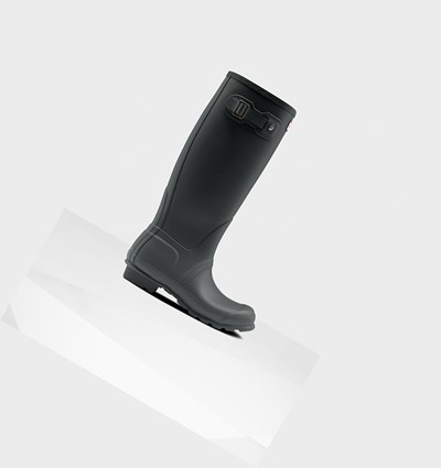 Botas de Agua Hunter Original Mujer Verde | 513JWUCOM