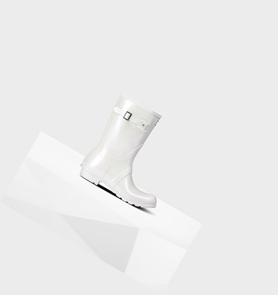 Botas de Agua Hunter Original Nebula Mujer Plateadas | 897XOVLUH