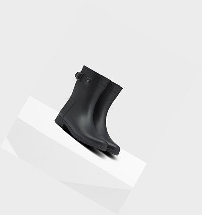 Botas de Agua Hunter Refined Slim Fit Mujer Azul Marino | 872HLIPYO