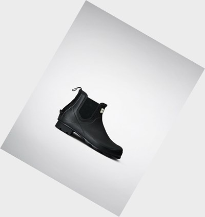 Botines Chelsea Hunter Norris Mujer Negras | 391KZFMTG