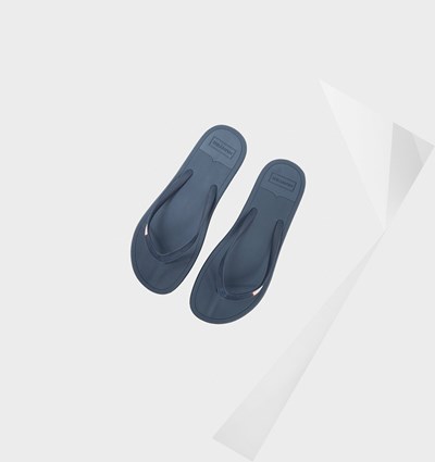 Chanclas Hunter Original Hombre Azul Marino | 608GXQSBF