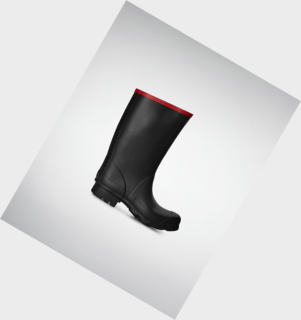 Botas de Agua Hunter Argyll Mujer Negras | 109AEDIRO