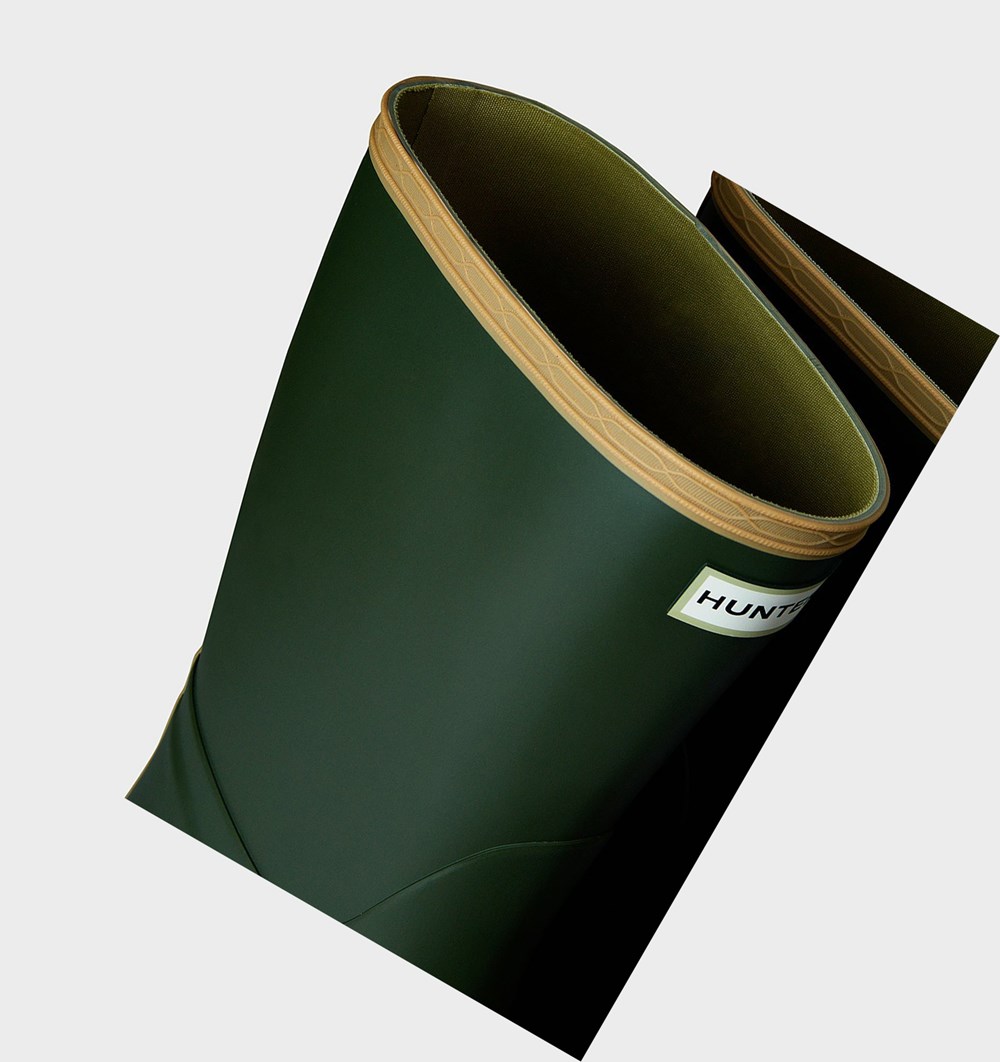 Botas de Agua Hunter Gardener Mujer Verde | 348TEVIKD