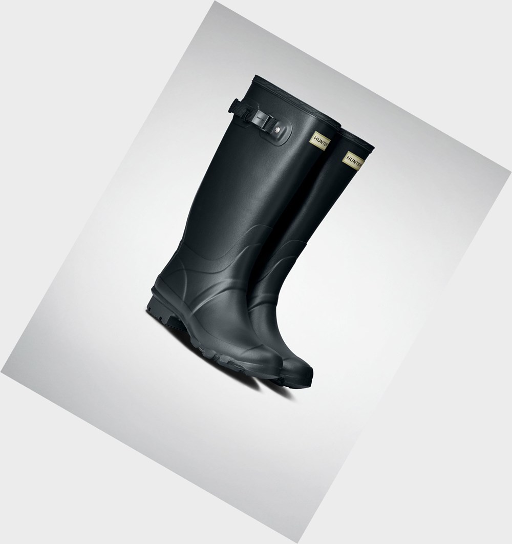 Botas de Agua Hunter Huntress Leg Mujer Azul Marino | 382ESFVBY