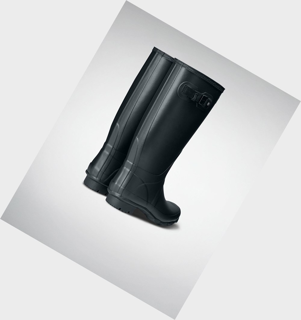 Botas de Agua Hunter Huntress Leg Mujer Azul Marino | 382ESFVBY
