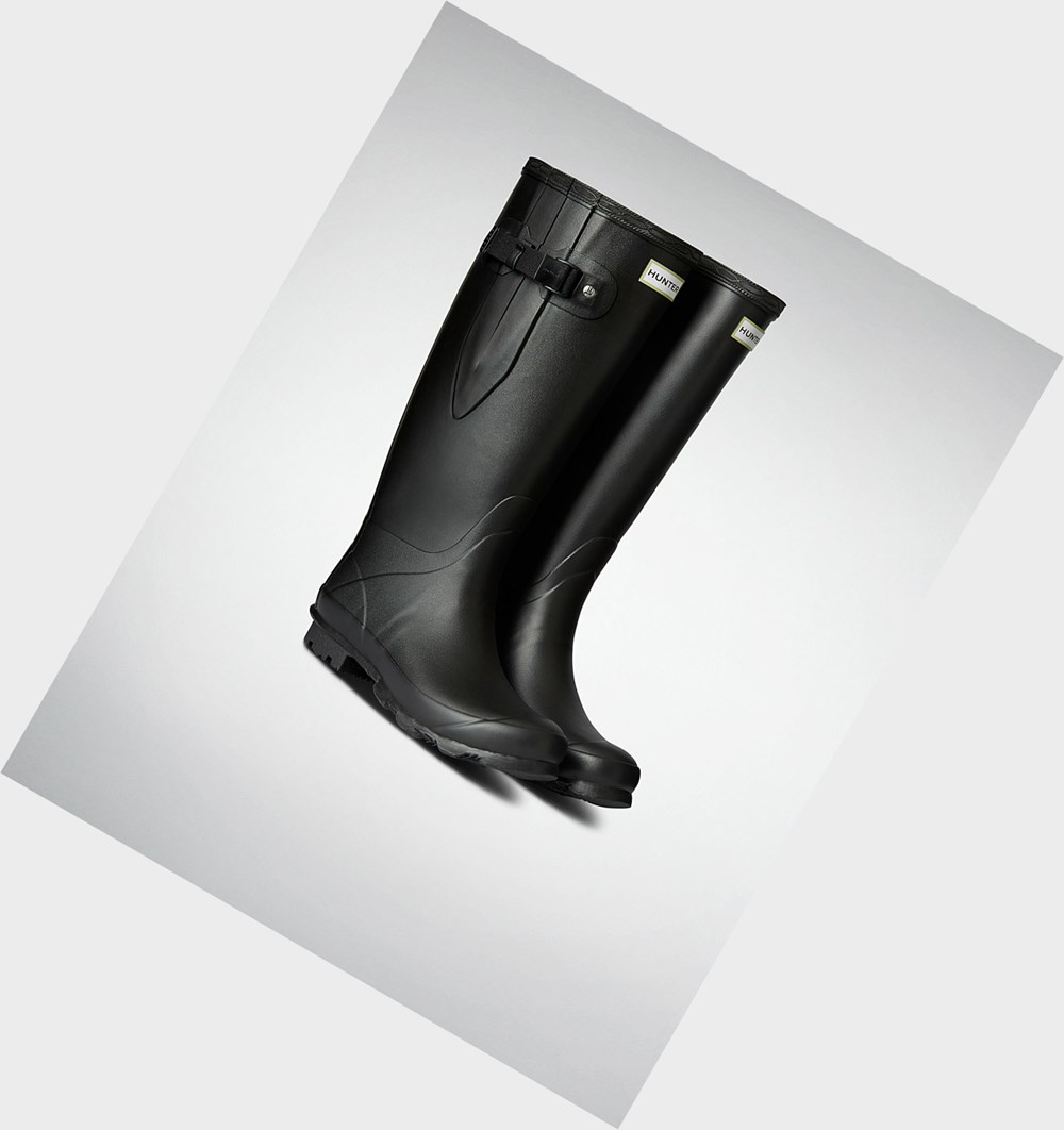 Botas de Agua Hunter Norris Field Mujer Negras | 603WKQNGR