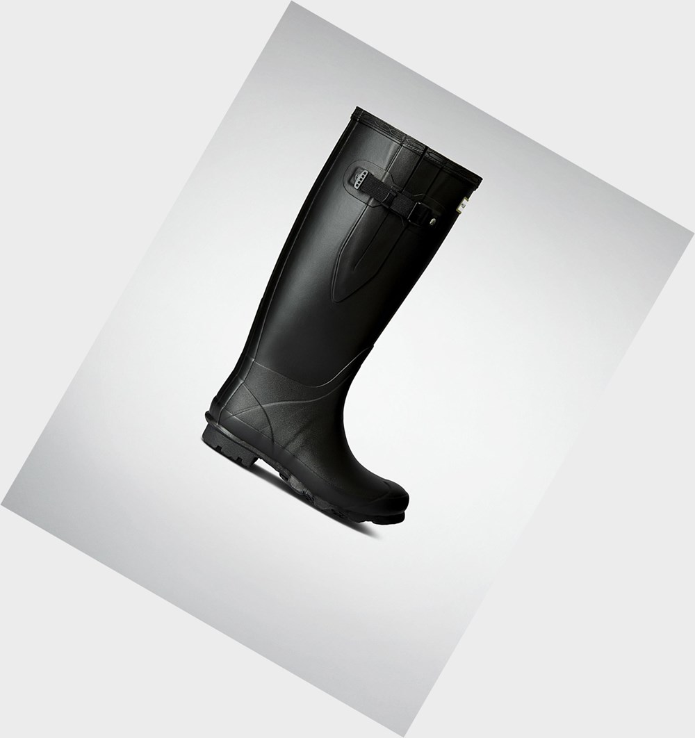 Botas de Agua Hunter Norris Field Mujer Negras | 603WKQNGR