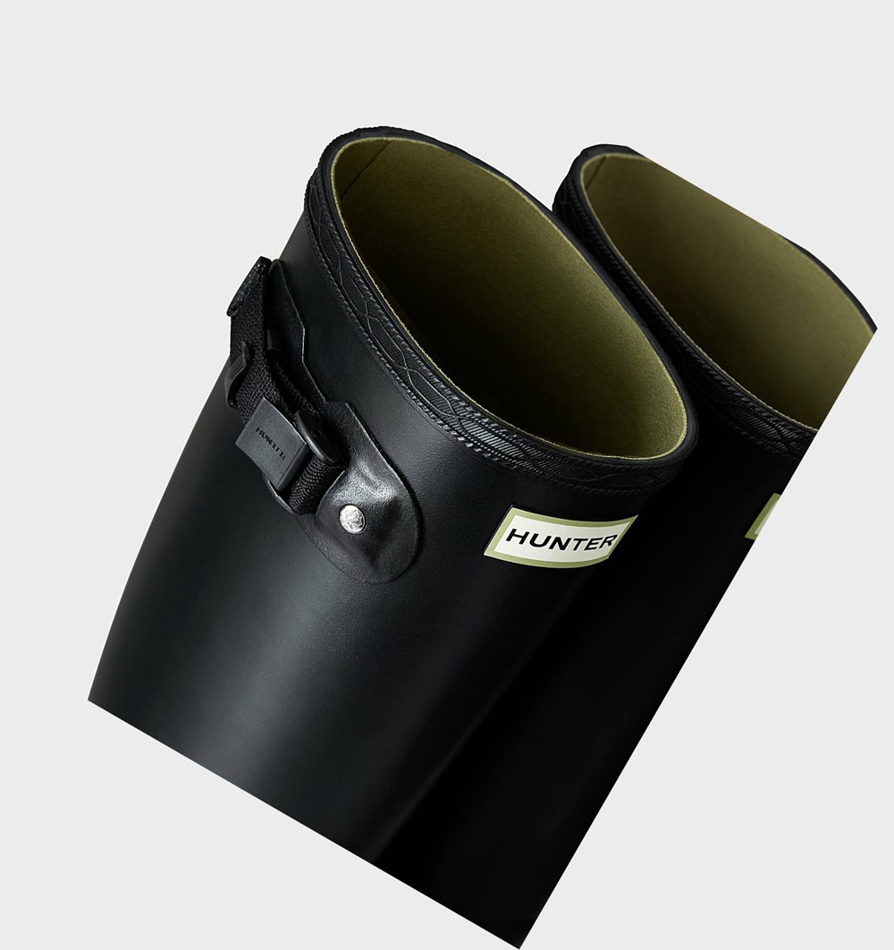 Botas de Agua Hunter Norris Field Mujer Negras | 609HYARKM