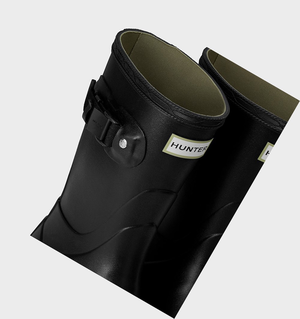 Botas de Agua Hunter Norris Field Mujer Negras | 974JZEUVW