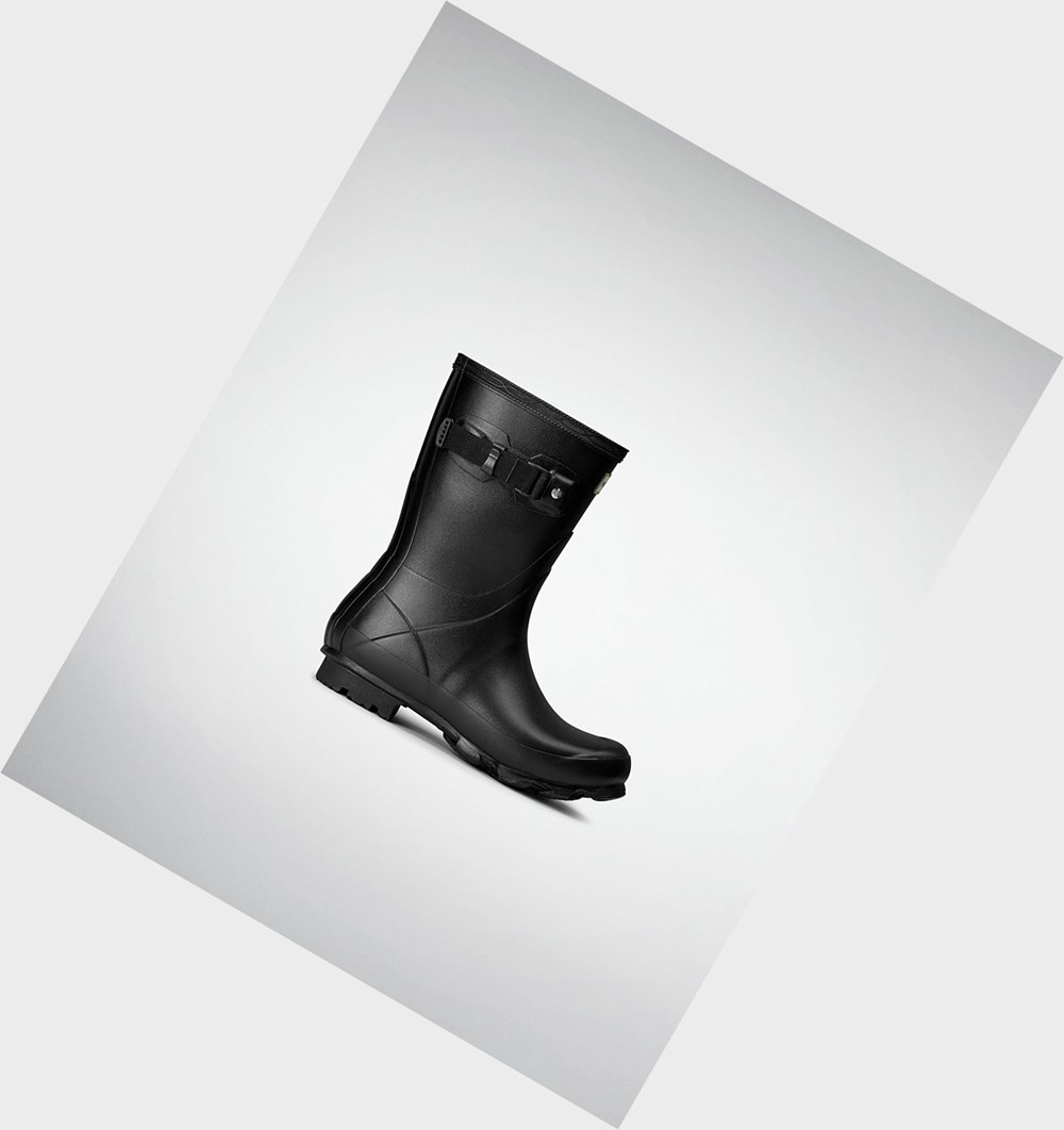 Botas de Agua Hunter Norris Field Mujer Negras | 974JZEUVW