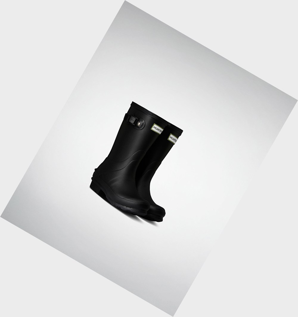 Botas de Agua Hunter Norris Niños Negras | 826AXDYJK