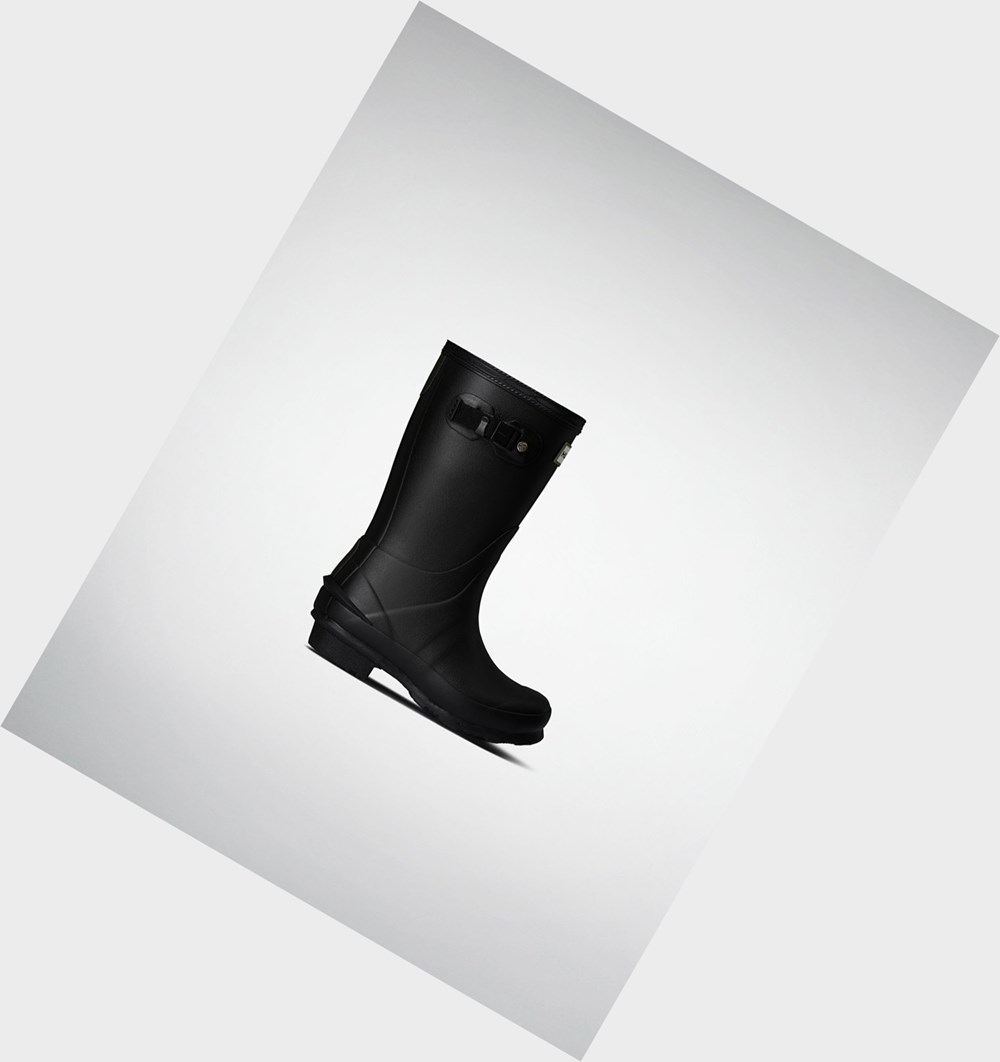 Botas de Agua Hunter Norris Niños Negras | 826AXDYJK