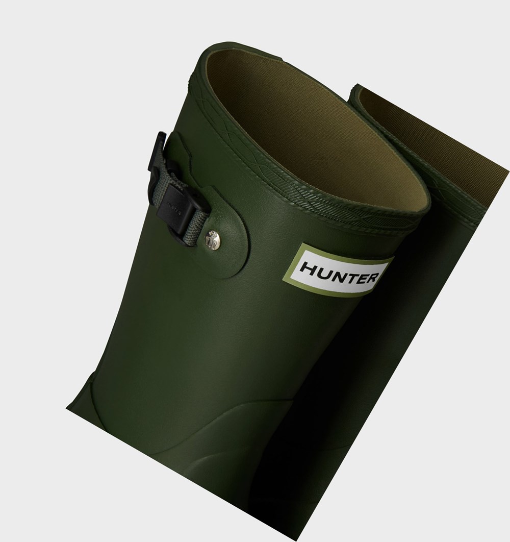 Botas de Agua Hunter Norris Niños Verde | 537DJQGPO