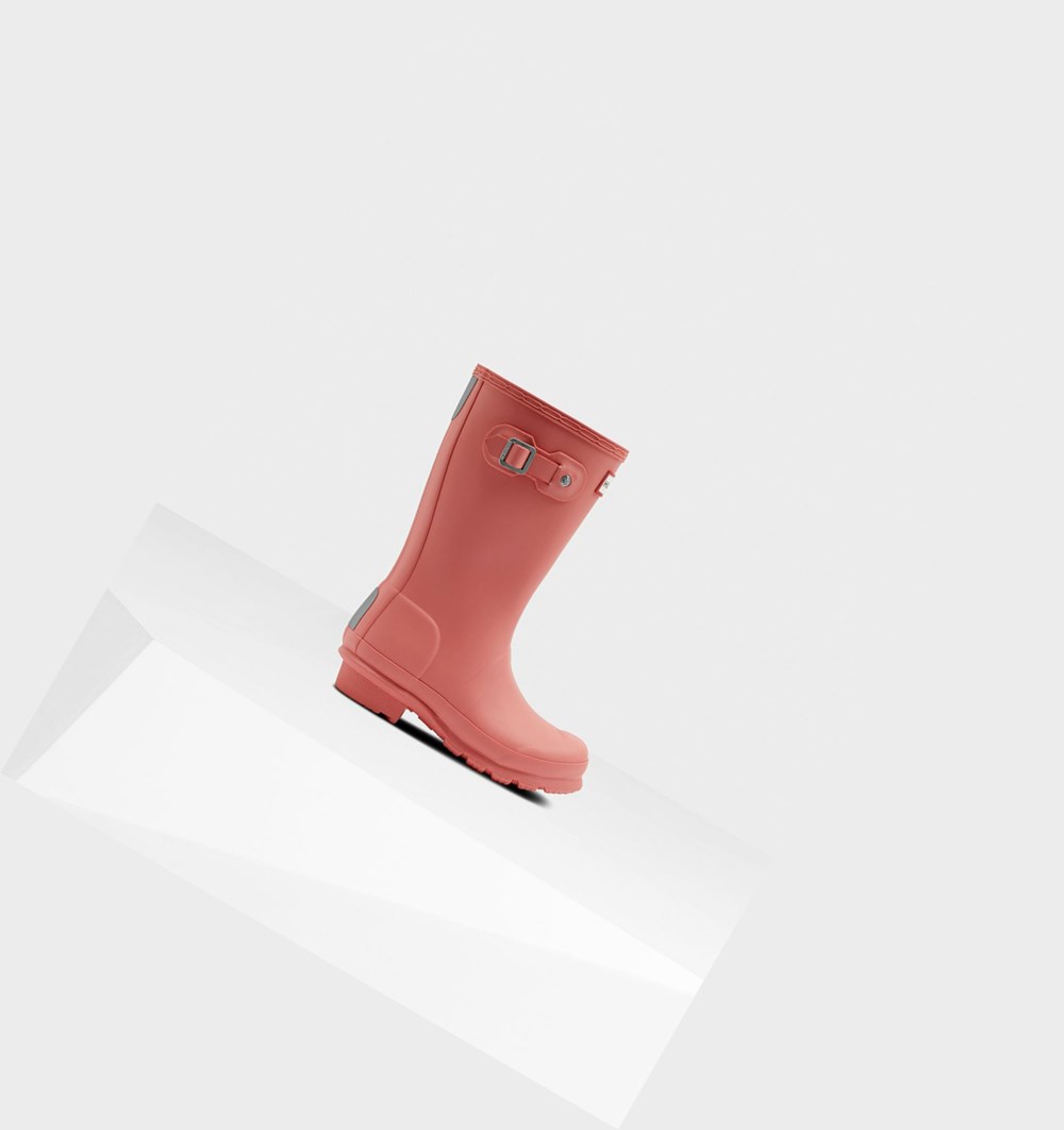 Botas de Agua Hunter Original Big Niños Rosas | 074GWTOYL