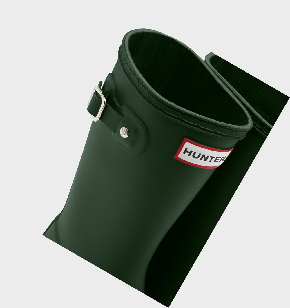 Botas de Agua Hunter Original Big Niños Verde | 180IWFAJY