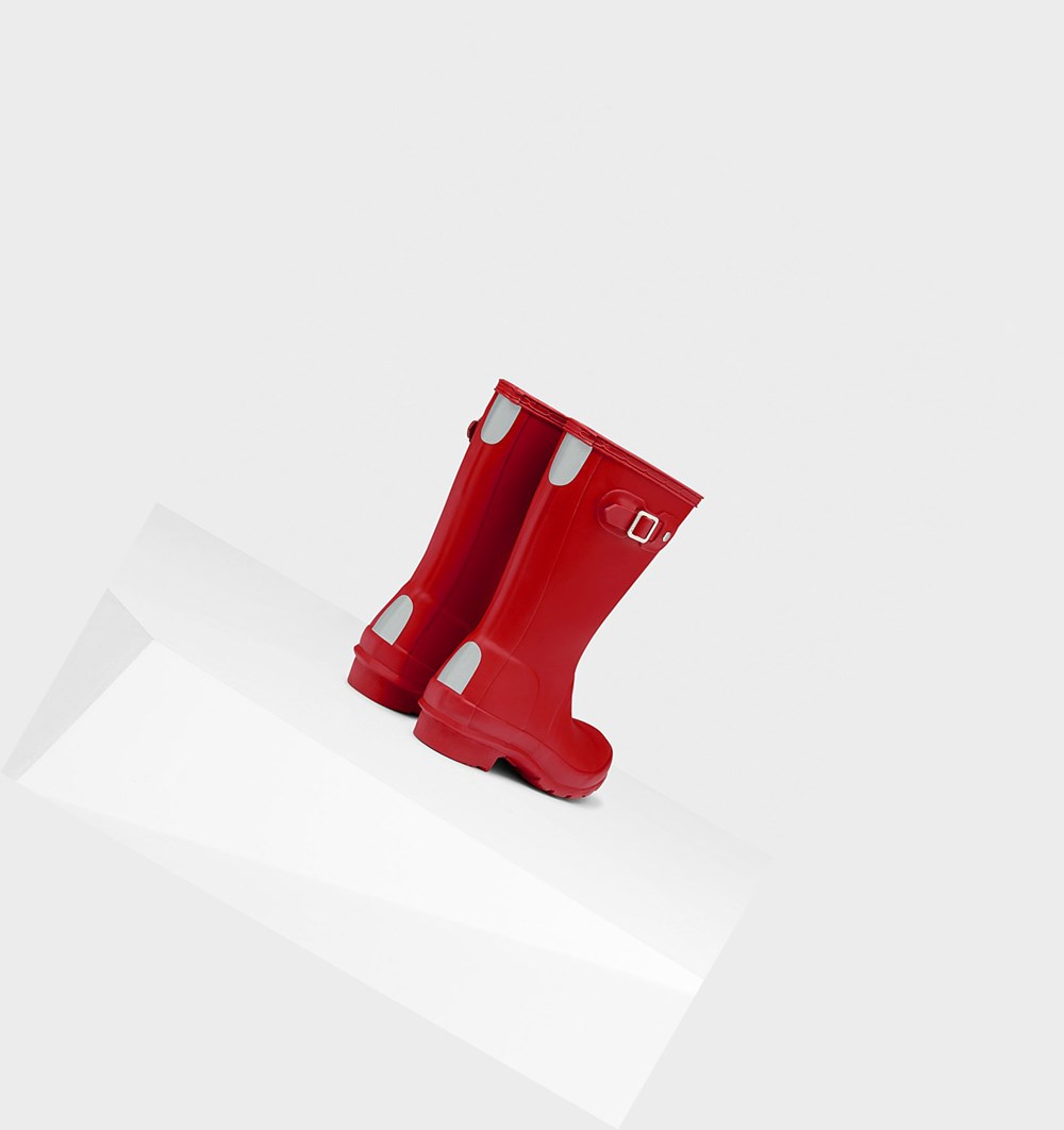 Botas de Agua Hunter Original Big Niños Rojas | 420EVYNWI