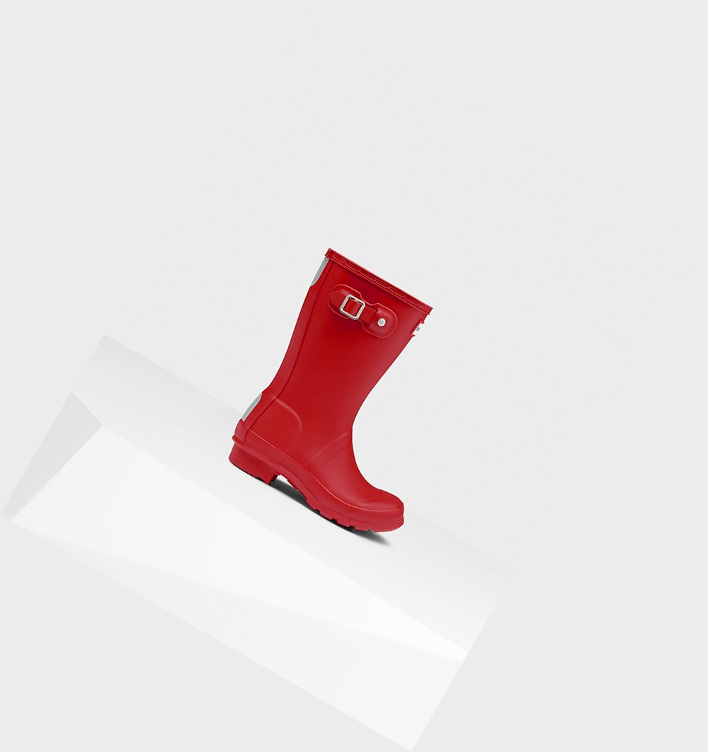 Botas de Agua Hunter Original Big Niños Rojas | 420EVYNWI