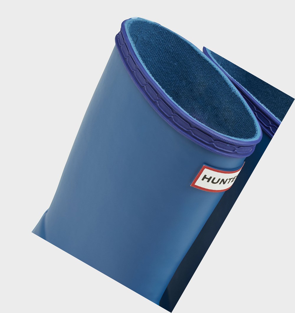 Botas de Agua Hunter Original First Classic Niños Azules Azules | 107RNQYEX