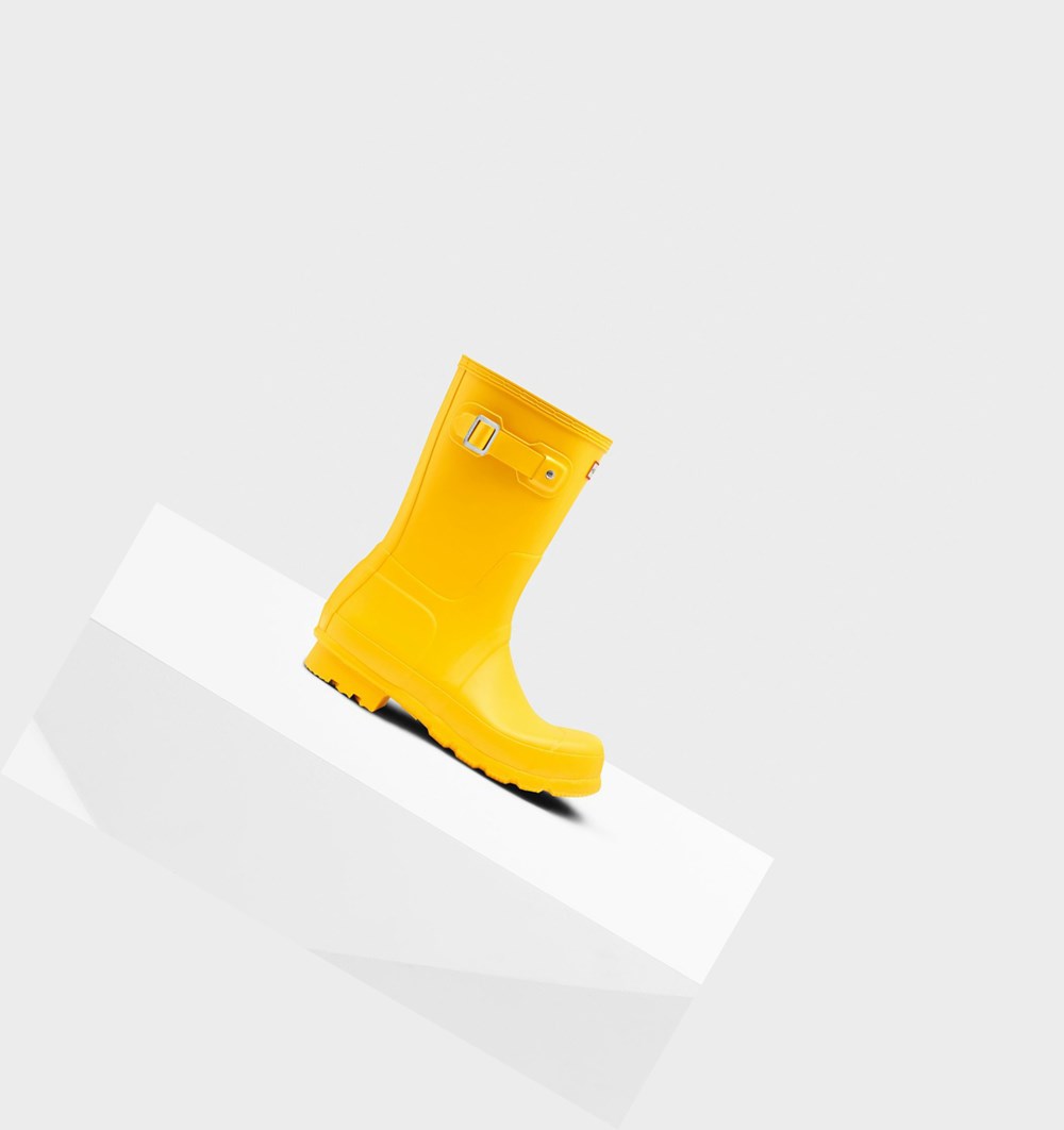 Botas de Agua Hunter Original Hombre Amarillo | 724EDLJPC
