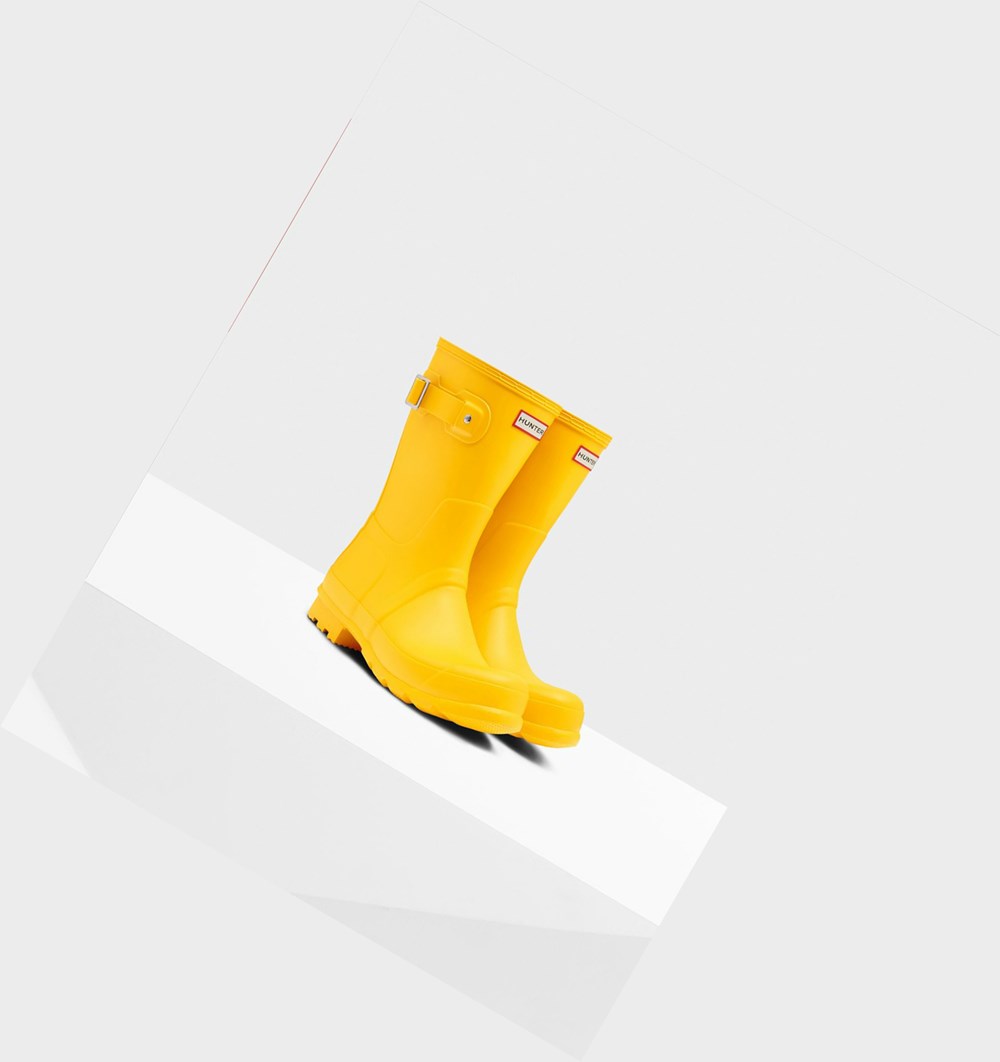 Botas de Agua Hunter Original Hombre Amarillo | 724EDLJPC