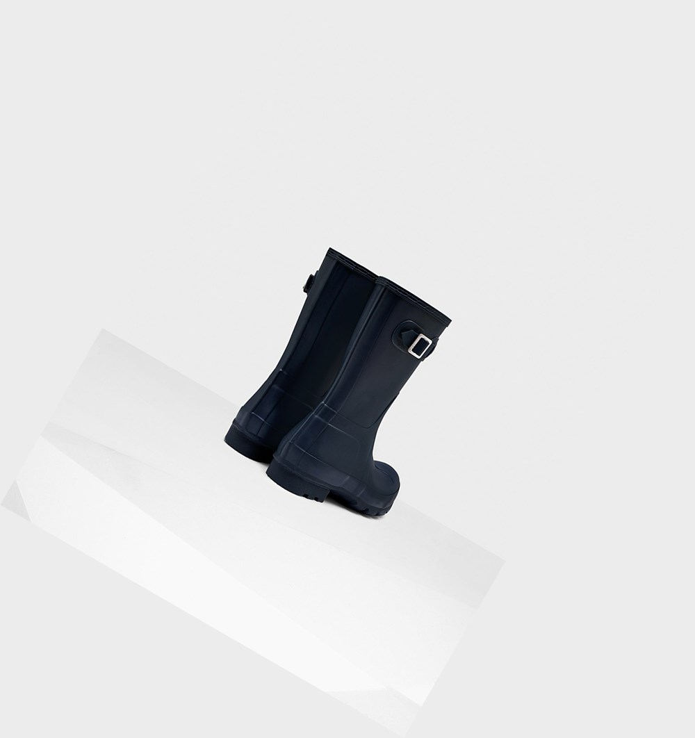 Botas de Agua Hunter Original Hombre Azul Marino | 543MXRPOI