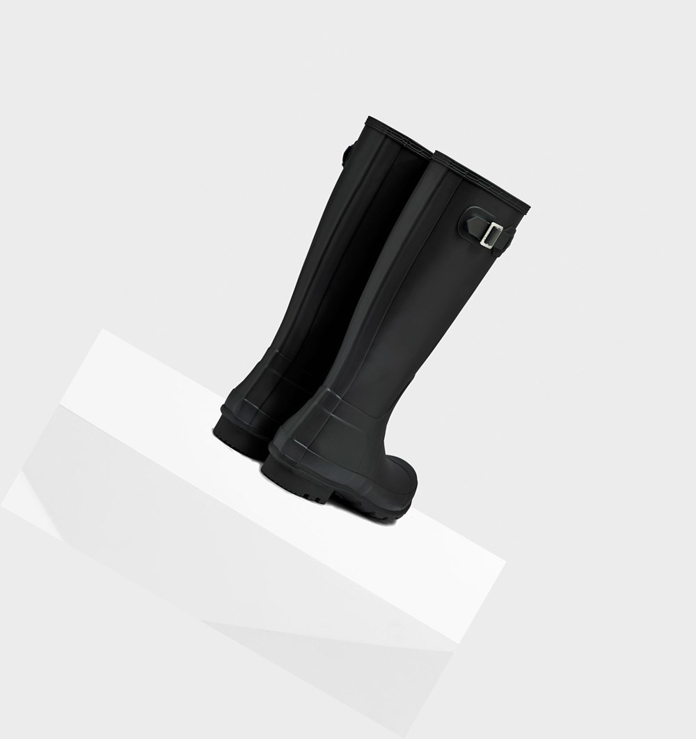 Botas de Agua Hunter Original Hombre Negras | 180TXNZQI