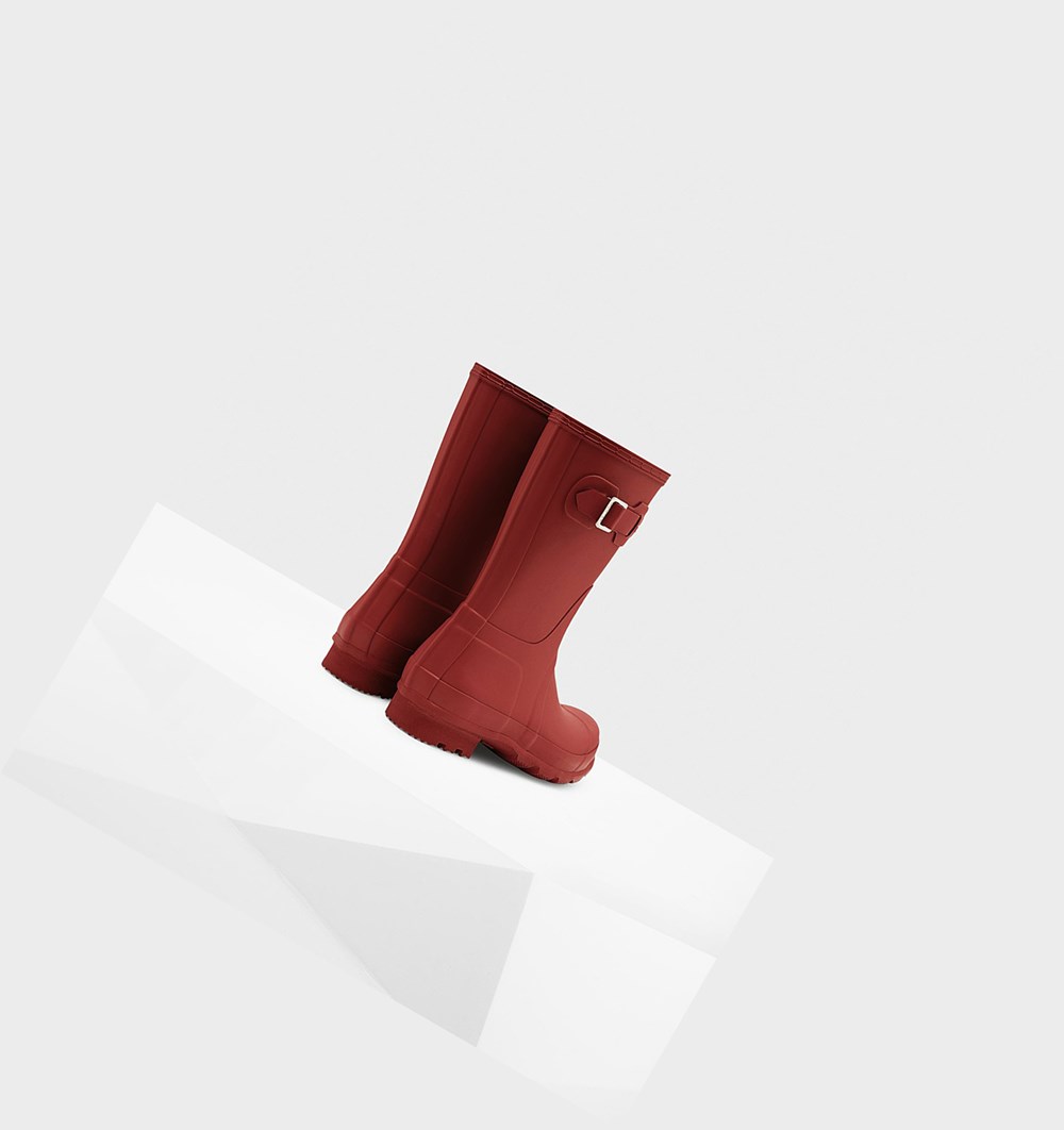 Botas de Agua Hunter Original Hombre Rojas | 935YCRLOB