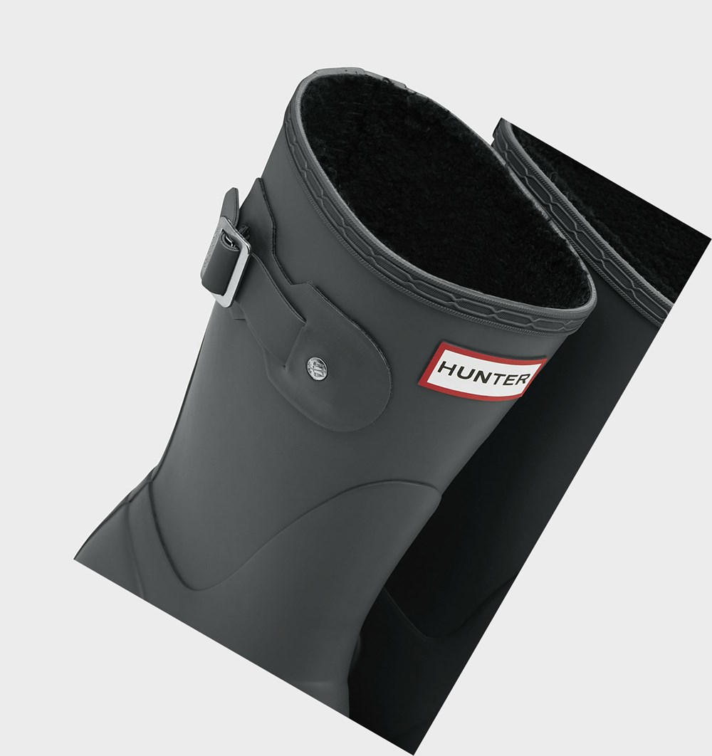 Botas de Agua Hunter Original Insulated Mujer Verde | 256YAFBEK