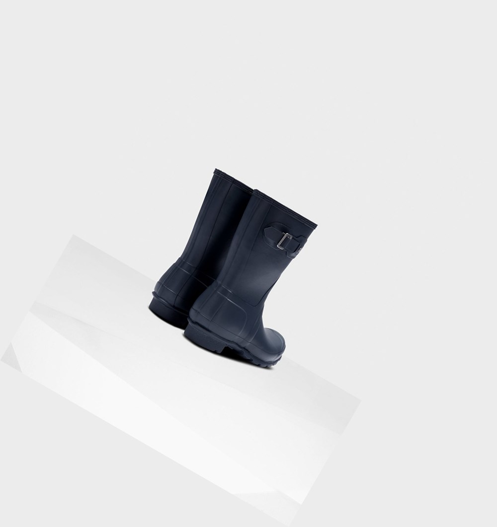 Botas de Agua Hunter Original Insulated Mujer Azul Marino | 350DYHRIA