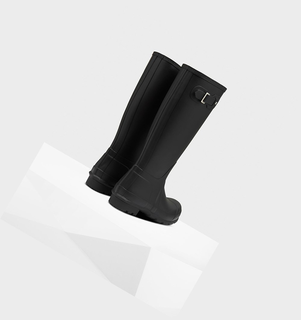 Botas de Agua Hunter Original Insulated Hombre Negras | 785DFRPCM
