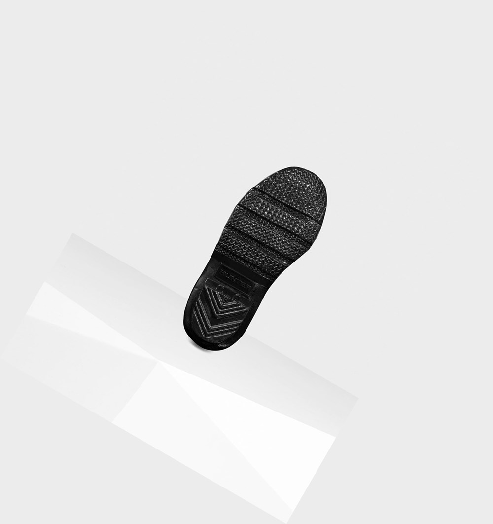 Botas de Agua Hunter Original Little Gloss Niños Negras | 260GOMBJX