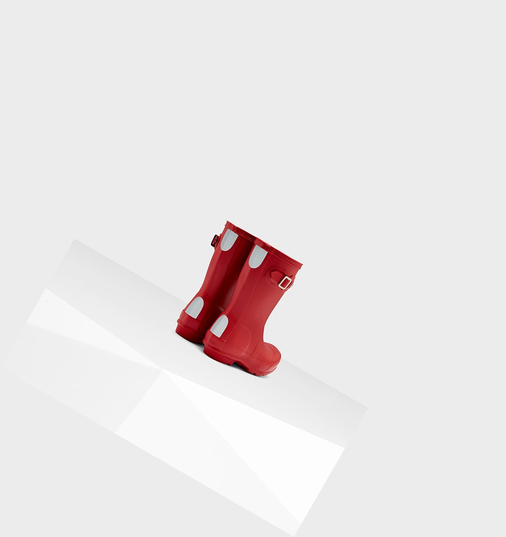 Botas de Agua Hunter Original Little Niños Rojas | 460VHLOMZ
