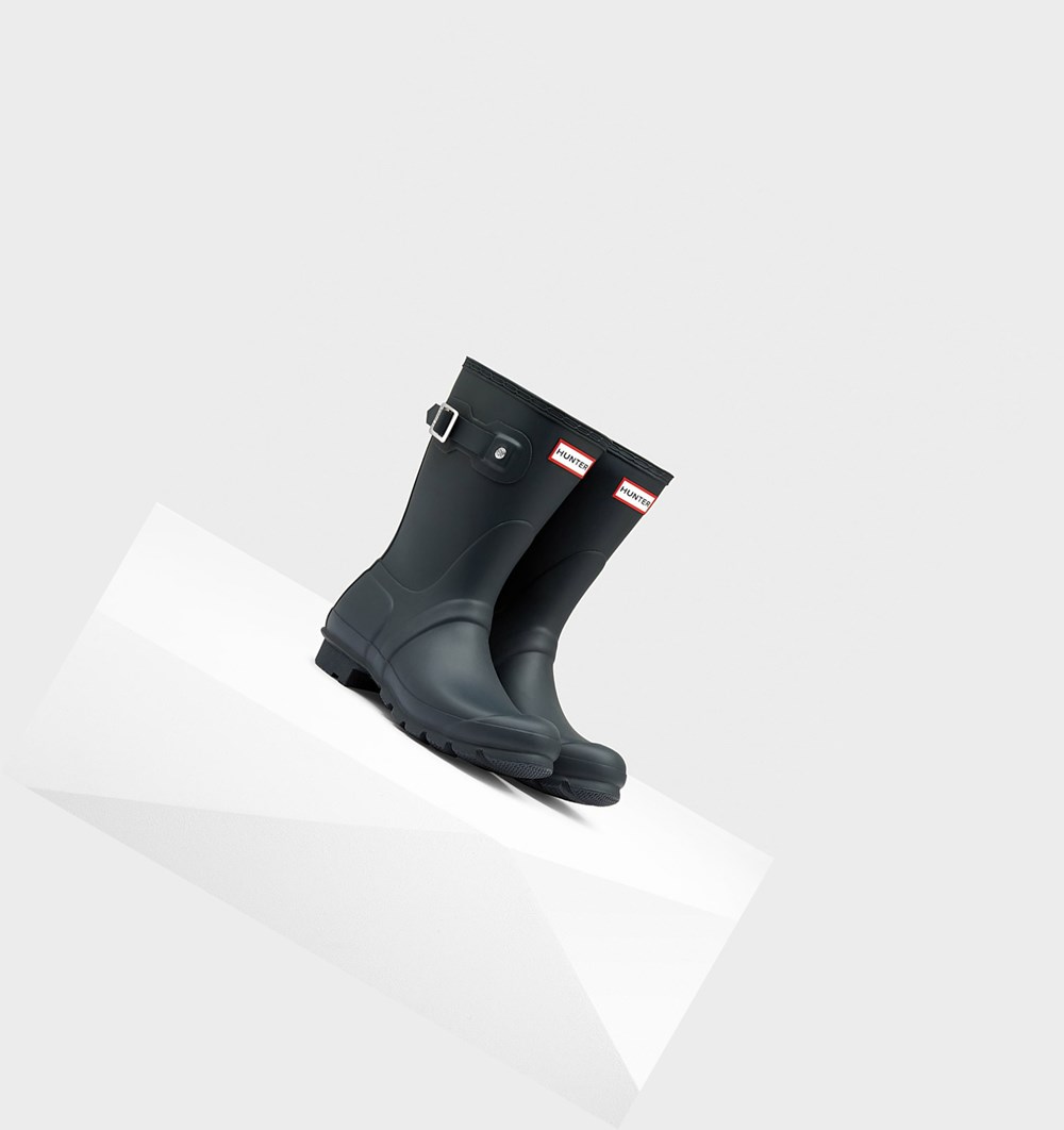 Botas de Agua Hunter Original Mujer Azul Marino | 182FBQCAY