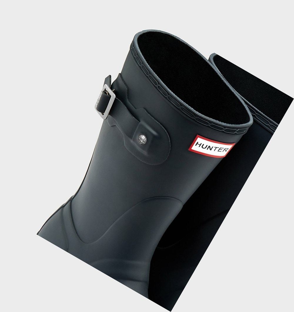 Botas de Agua Hunter Original Mujer Azul Marino | 182FBQCAY