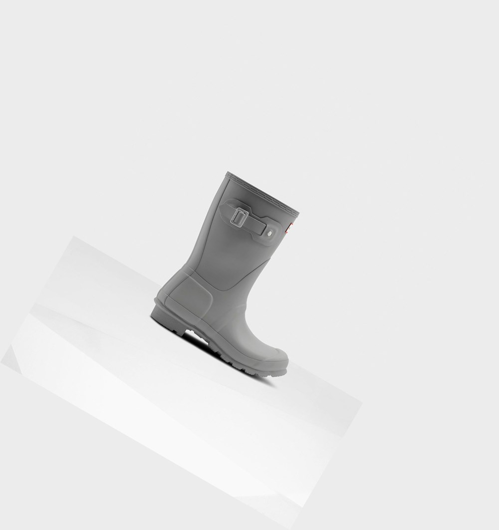 Botas de Agua Hunter Original Mujer Gris | 872TADICZ