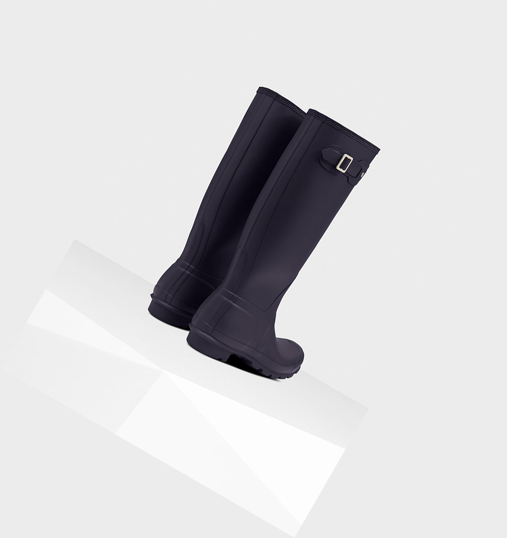 Botas de Agua Hunter Original Mujer Moradas | 371CSMWZQ