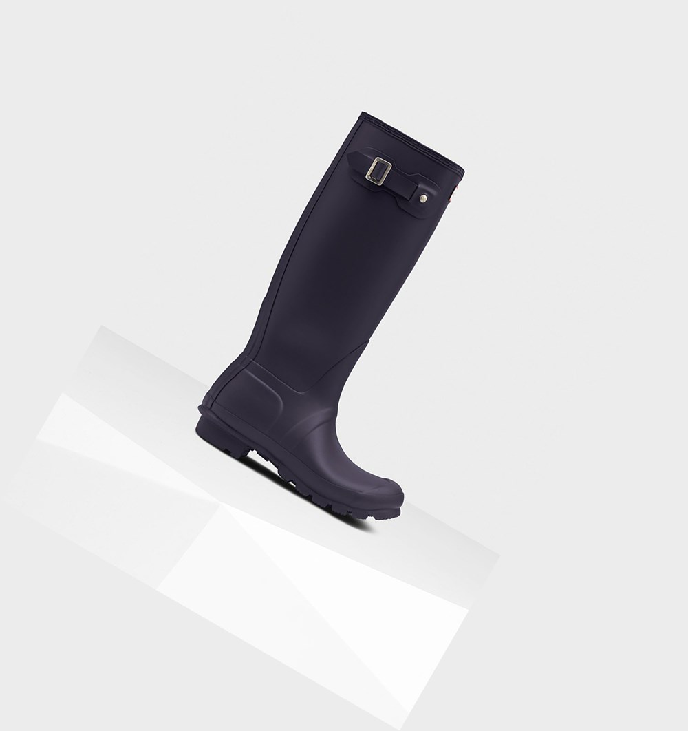 Botas de Agua Hunter Original Mujer Moradas | 371CSMWZQ