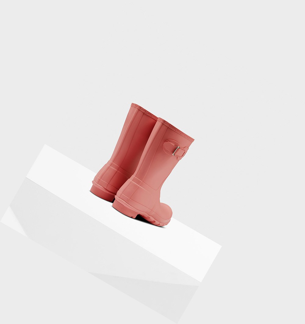 Botas de Agua Hunter Original Mujer Rosas | 406XGRASY