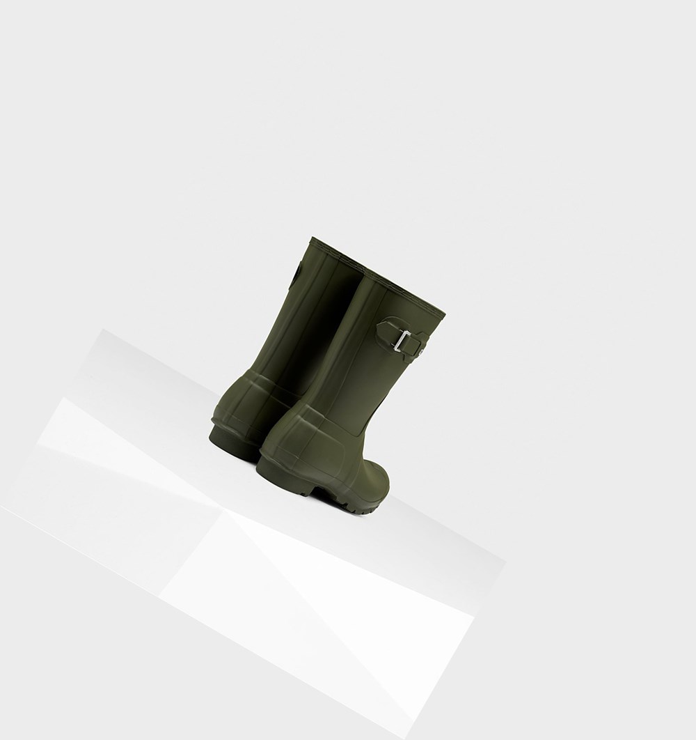Botas de Agua Hunter Original Mujer Verde Oliva | 397KCZWTD