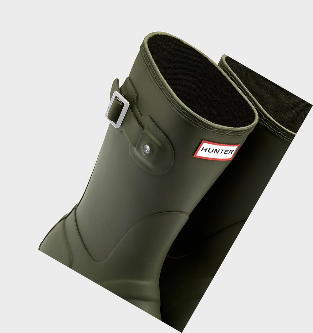 Botas de Agua Hunter Original Mujer Verde Oliva | 397KCZWTD